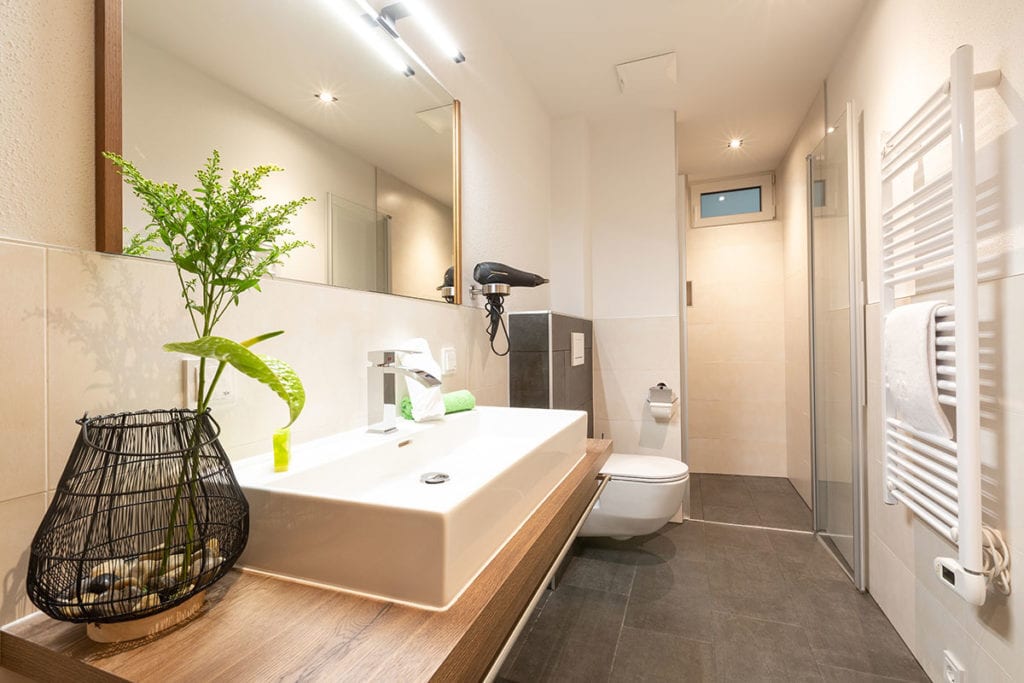 Badezimmer - ImPuls aparts, moderne Appartements in Schladming