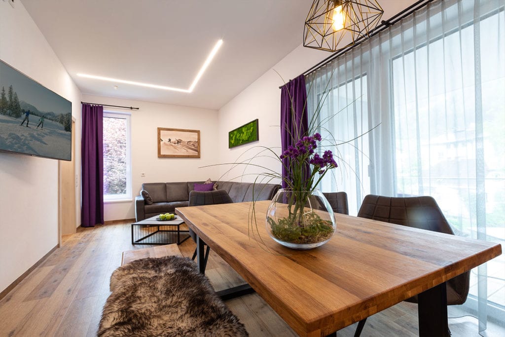 Wohnbereich - ImPuls aparts, moderne Appartements in Schladming